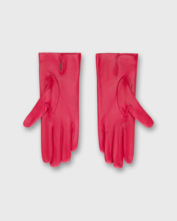 Sid Mashburn Cashmere-Lined Gloves In Fuchsia Nappa Leather