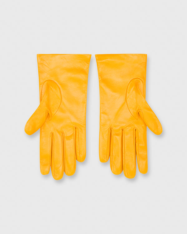 Sid Mashburn Cashmere-Lined Gloves In Golden Nappa Leather