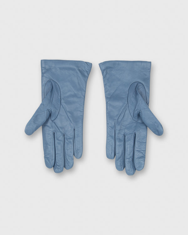 Sid Mashburn Cashmere-Lined Gloves In Steel Blue Nappa Leather