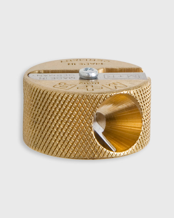 Sid Mashburn Double Round Pencil Sharpener In Metal