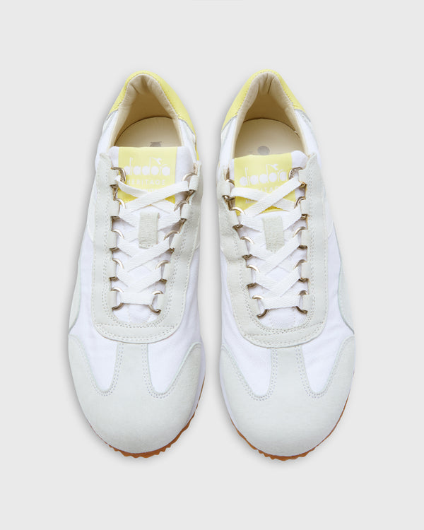 Sid Mashburn Equipe Mad Italia Sneaker In White/Limelight