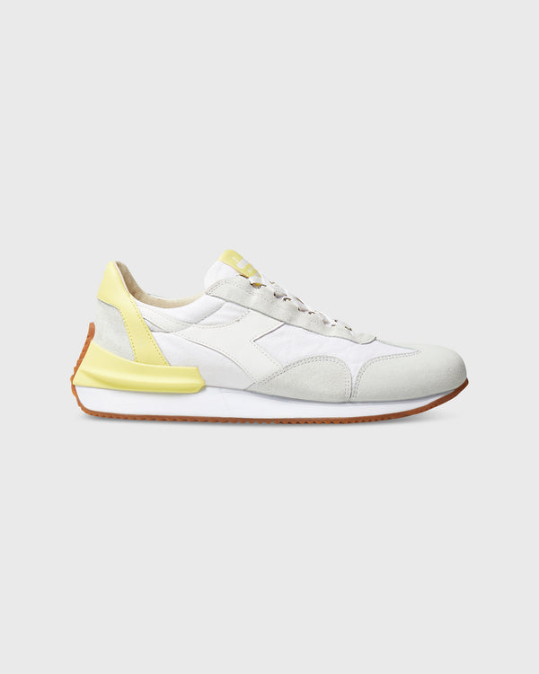 sid mashburn Equipe Mad Italia Sneaker in White/Limelight