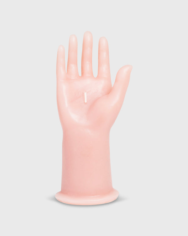 sid mashburn Ex-Voto Decorative Hand Candle in Rose