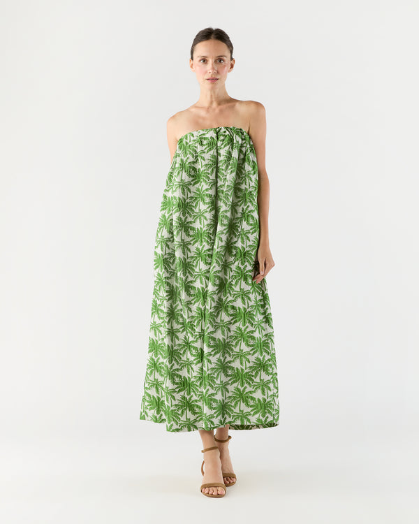 sid mashburn Filter Dress in White Tropicana Jacquard Mattelassé