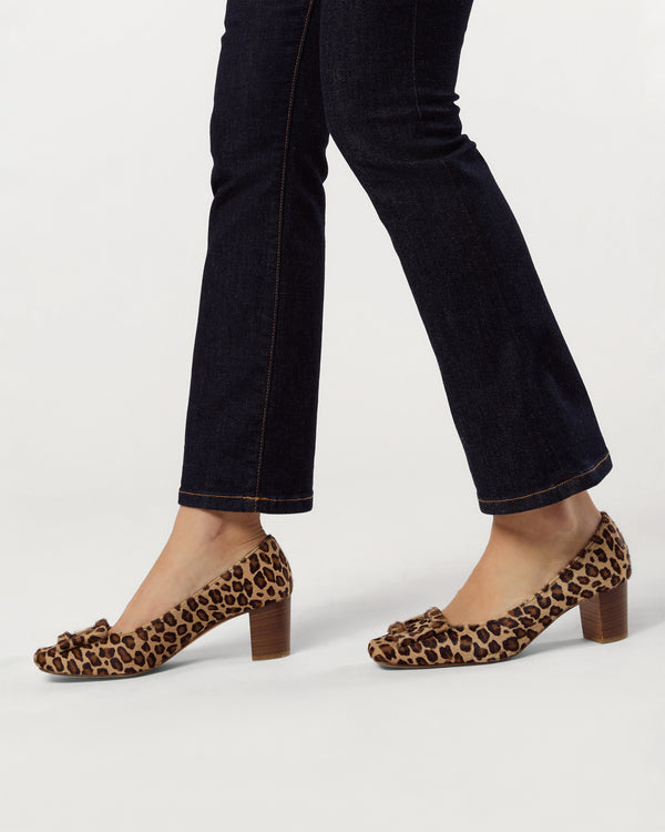 sid Mashburn Flare Cropped 5-Pocket Jean In Indigo Stretch Denim