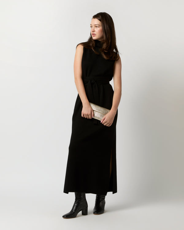 Sid Mashburn Foldover Snap Clutch In Platino Leather