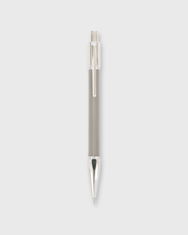 sid mashburn Ivanhoe Mechanical Pencil in Silver-Plated Coat Of Mail