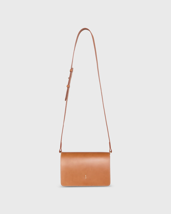 sid mashburn Josie Crossbody Bag in Natural Leather