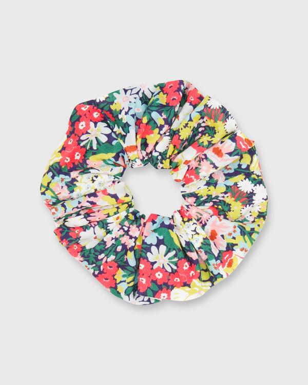 sid mashburn Large Scrunchie in Multi Wiltshire Berry Liberty Fabric