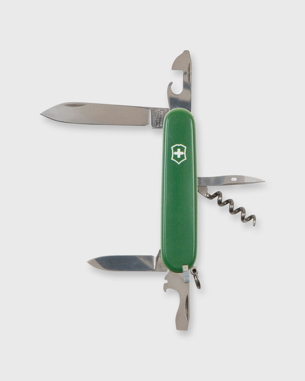 Sid Mashburn Large Swiss Army Knife In Green/White Mashburn "M"