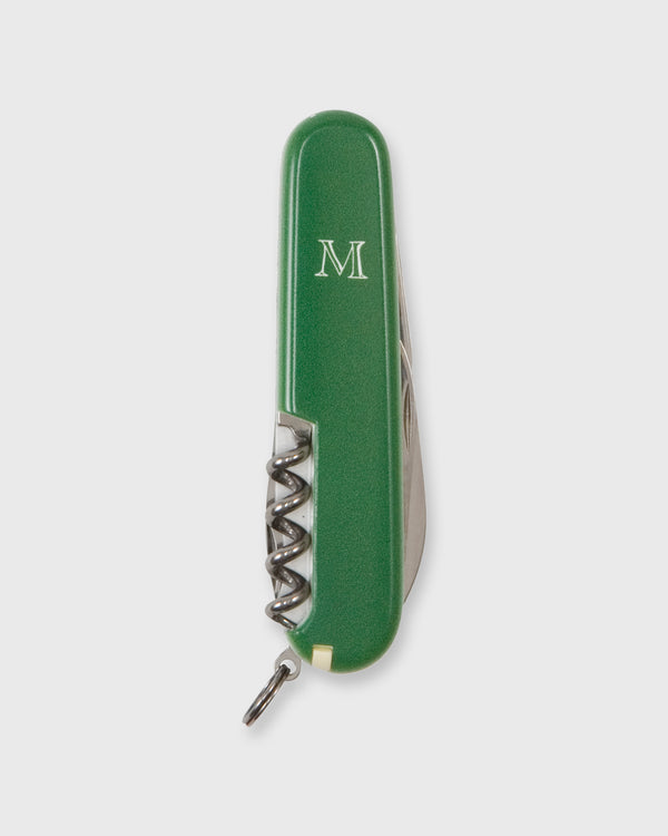 sid mashburn Large Swiss Army Knife in Green/White Mashburn "M"