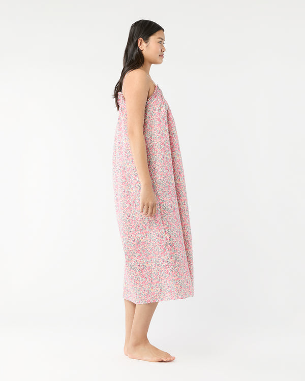 Sid Mashburn Lena Slip In Pink Multi Wiltshire Liberty Fabric