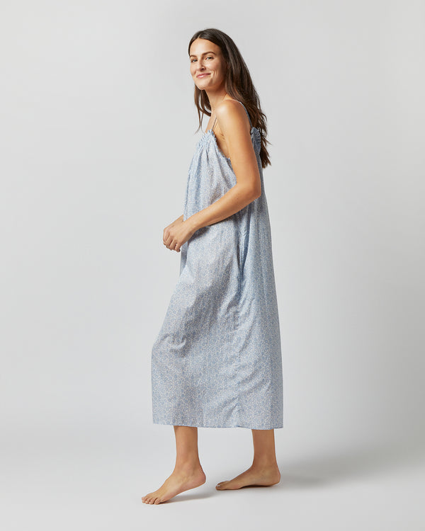 Sid Mashburn Lena Slip In Sky D'Anjo Coast Liberty Fabric