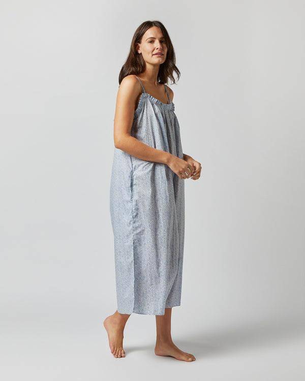 Sid Mashburn Lena Slip In Sky D'Anjo Coast Liberty Fabric