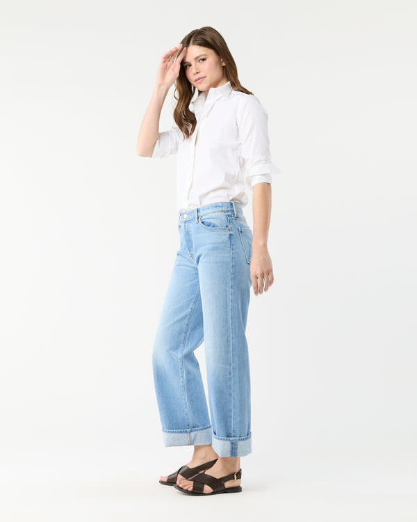 Sid Mashburn Lil' Dodger Button Hover Cuff Jean In Funk N' Flair