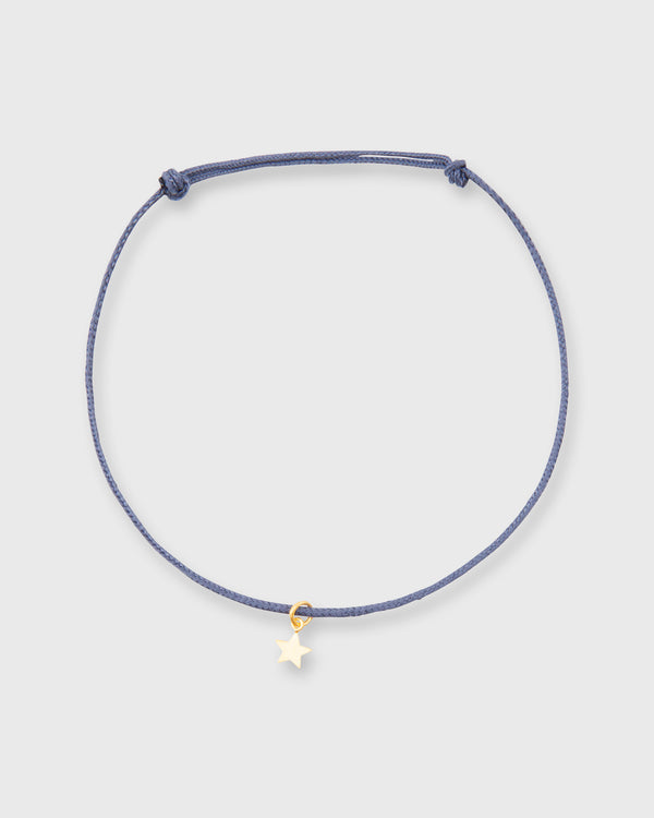 sid mashburn Lucky Star Charm Bracelet in Gold/Assorted Color Cord