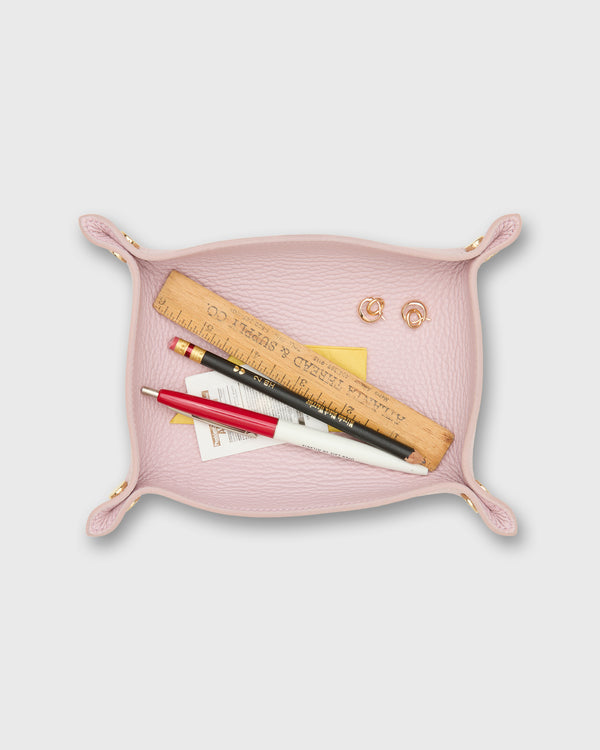 Sid Mashburn Medium Rectangle Tray In Camellia Leather