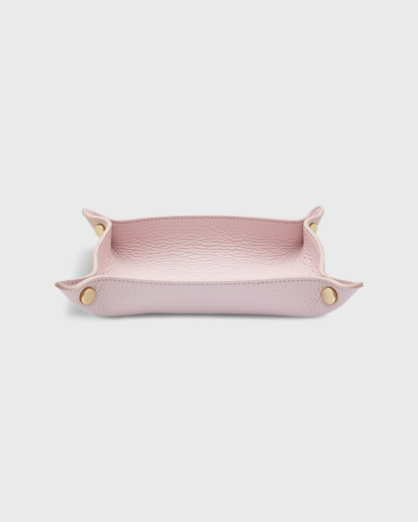 Sid Mashburn Medium Rectangle Tray In Camellia Leather