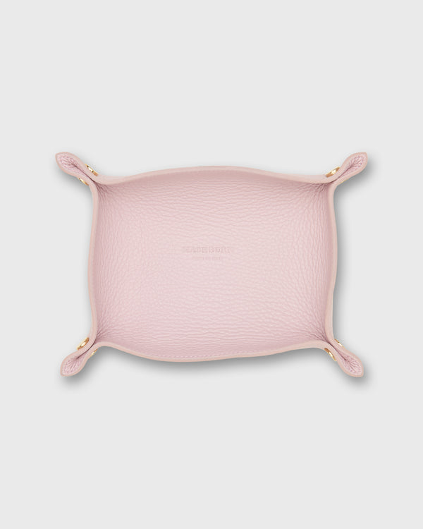 sid mashburn Medium Rectangle Tray in Camellia Leather