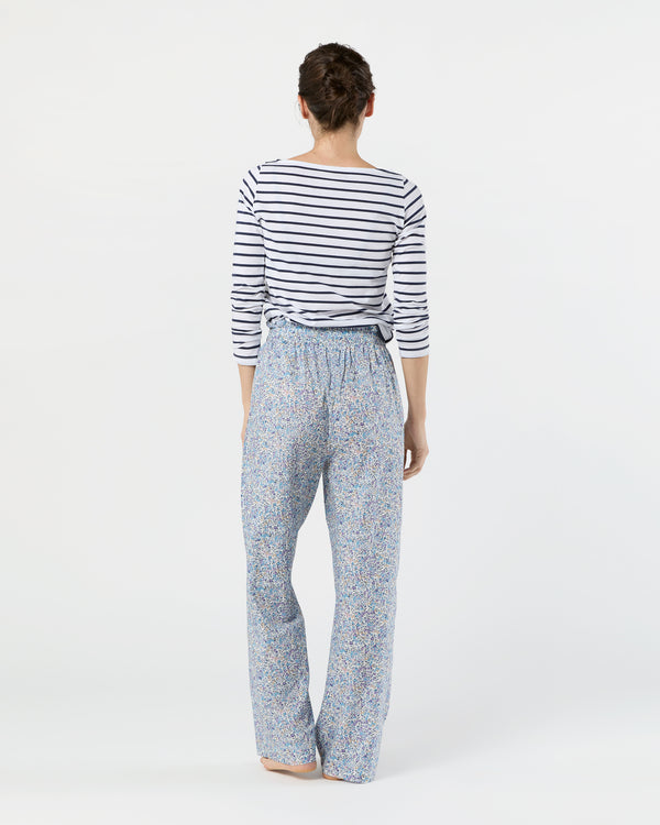 Sid Mashburn Pajama Pant In Blue Wiltshire Liberty Fabric