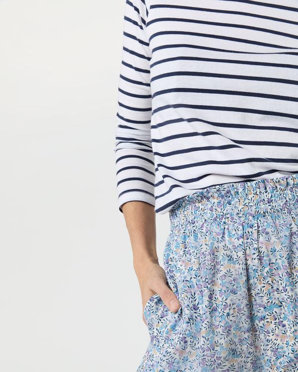 Sid Mashburn Pajama Pant In Blue Wiltshire Liberty Fabric