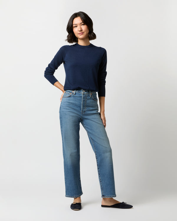 sid mashburn Ribcage Straight Ankle Jean in Elevated Taste