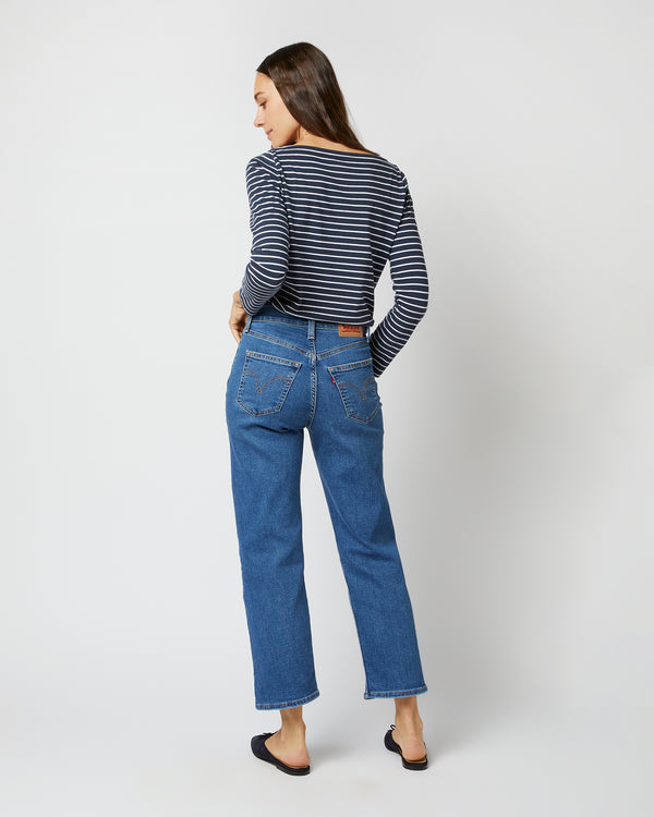 Sid Mashburn Ribcage Straight Ankle Jean In Summer Slide