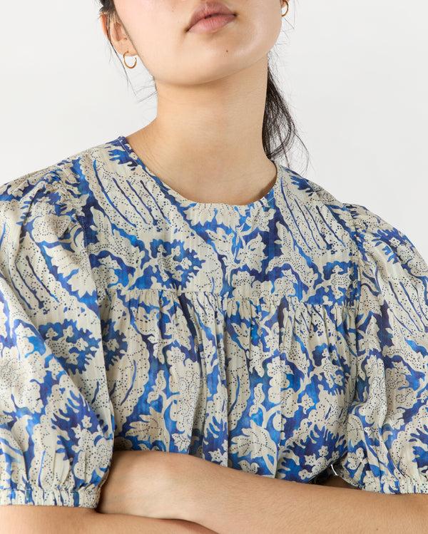 Sid Mashburn Rosalie Short Sleeve Mini Dress In Ciel