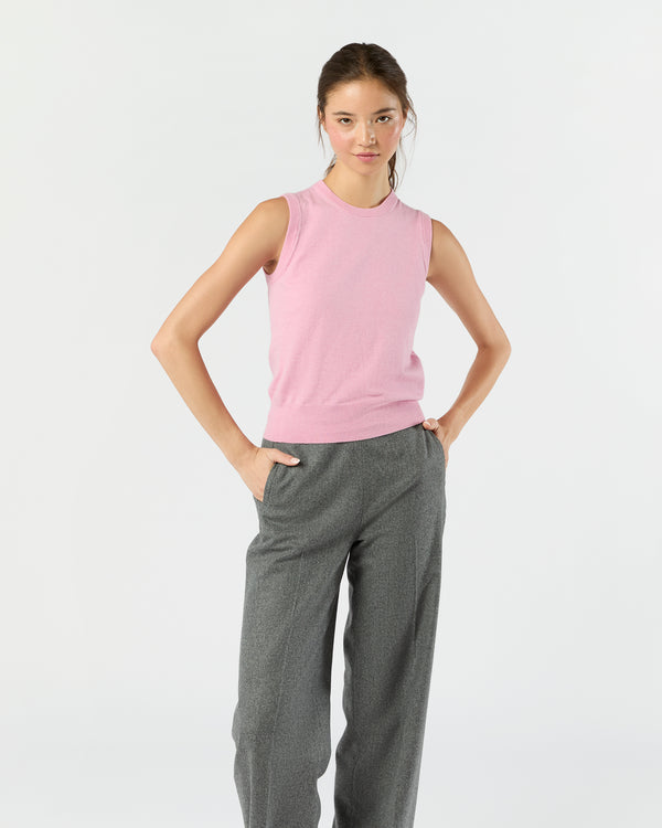 sid mashburn Rosie Shell in Heather Rose Cotton/Silk