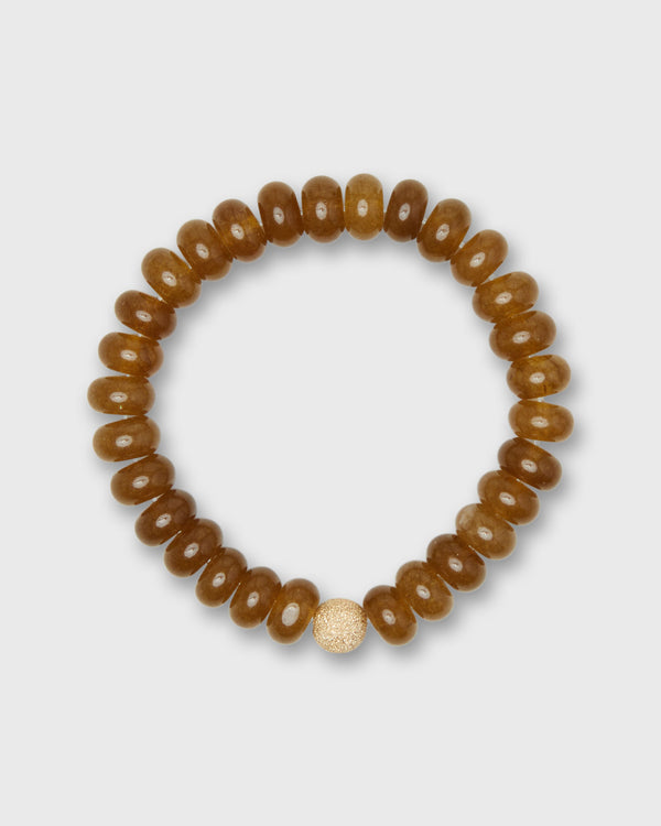 sid mashburn Semi Precious Beaded Bracelet in Bronze Monochrome