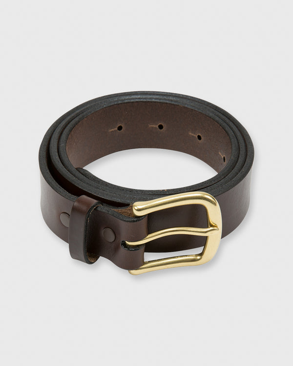 sid mashburn 1.25" Belt in Chocolate Oil Pull-Up