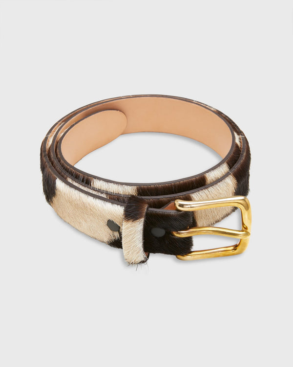 sid mashburn 1.25" Belt in Zebra Hide