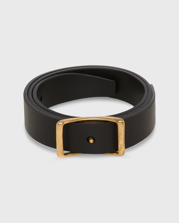 sid mashburn 1.25" Conroy Belt in Black Leather