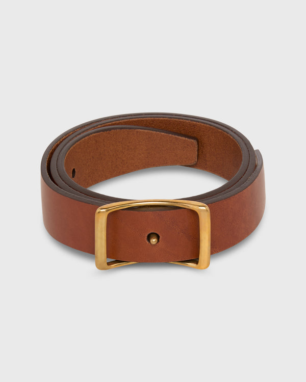 sid mashburn 1.25" Conroy Belt in Cognac Leather