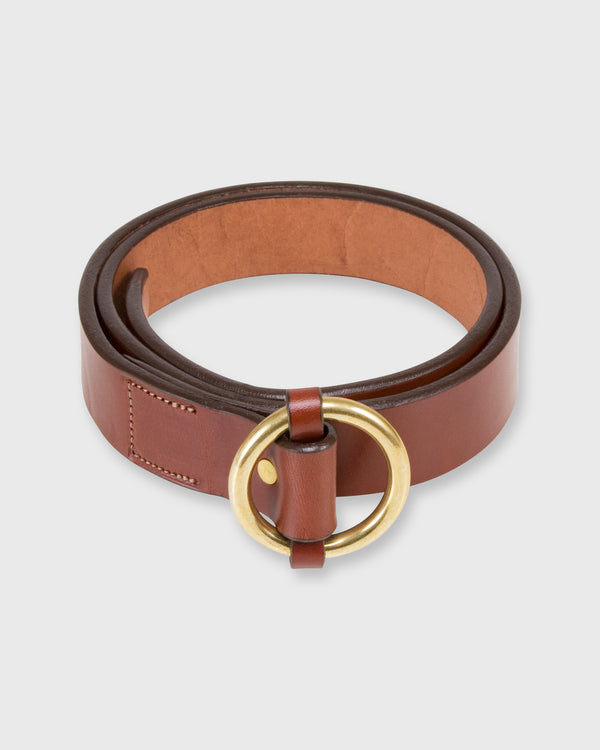 sid mashburn 1.25" O-Ring Belt in Oak Bridle