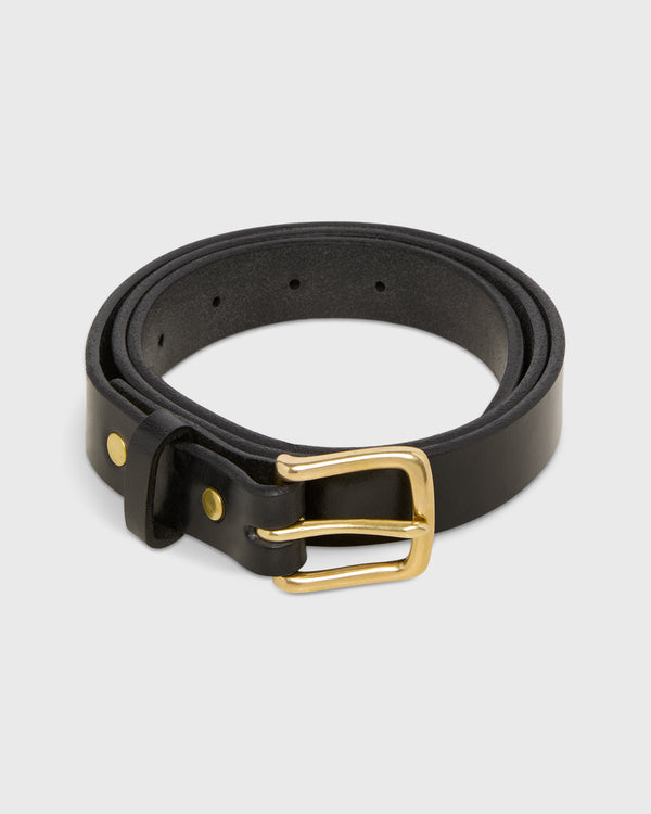 sid mashburn 1" Belt in Black Bridle