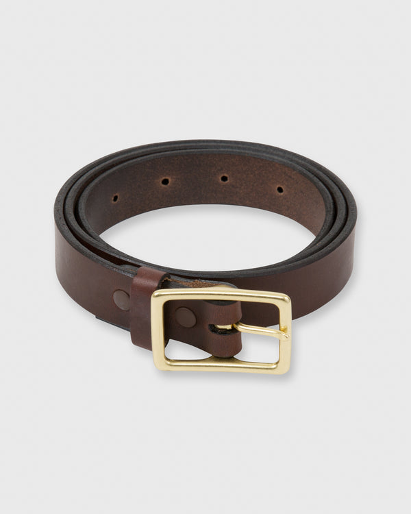 sid mashburn 1" Belt in Chocolate Oil Pull-Up