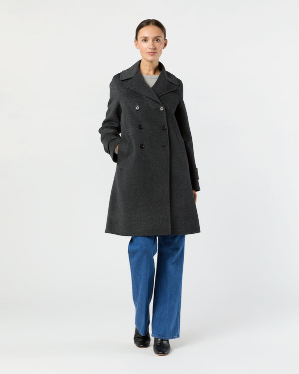 sid mashburn 752 Mod Coat in Charcoal