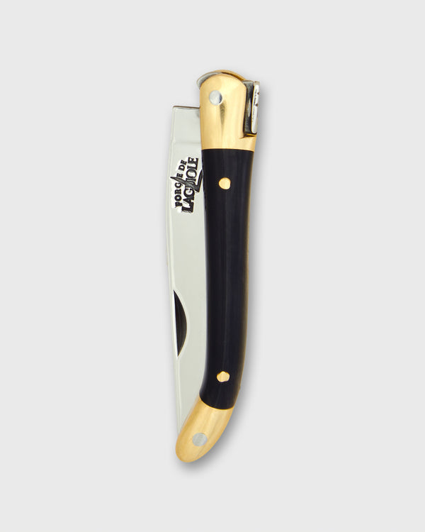 sid mashburn 7cm Pocket Knife in Dark Horn