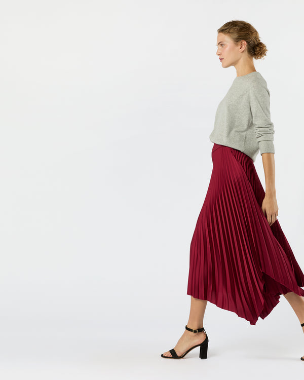 Sid Mashburn Ade Skirt In Ruby
