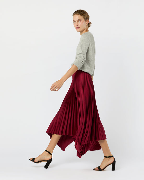 Sid Mashburn Ade Skirt In Ruby