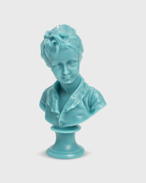 sid mashburn Alexandre Bust Candle in Empire Blue