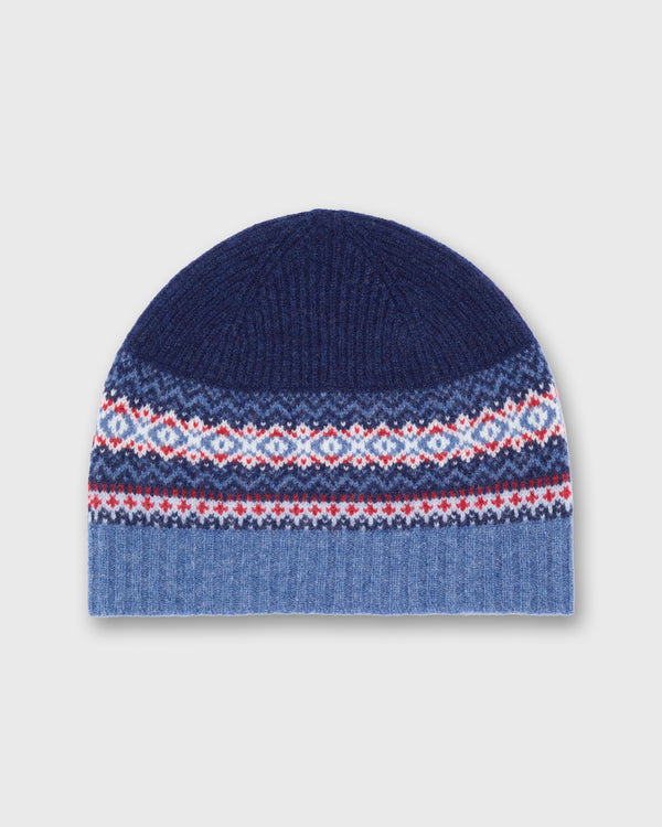 sid mashburn Alpine Beanie in Blue Morning