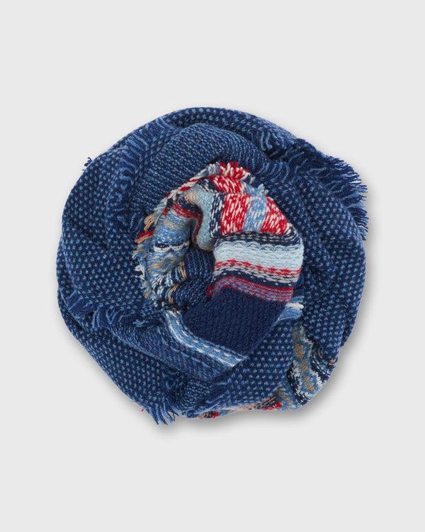 sid mashburn Alpine Scarf in Blue Morning