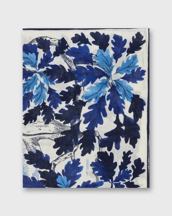 Sid Mashburn Amboise Square Scarf In Blue
