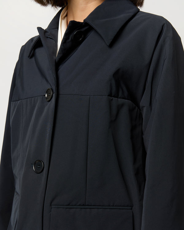 Sid Mashburn Aveline Coat In Navy Blue