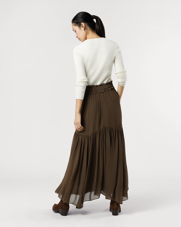 Sid Mashburn Besma Skirt In Khaki