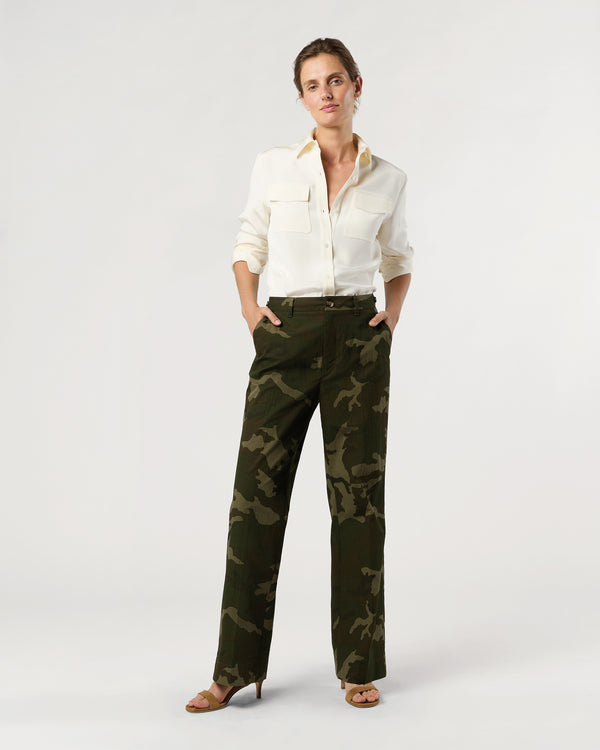 sid mashburn Billie Pant in Camo Cotton/Nylon