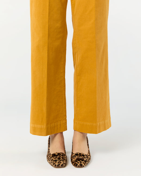 Sid Mashburn Billie Pant In Gold Stretch Baby Cord