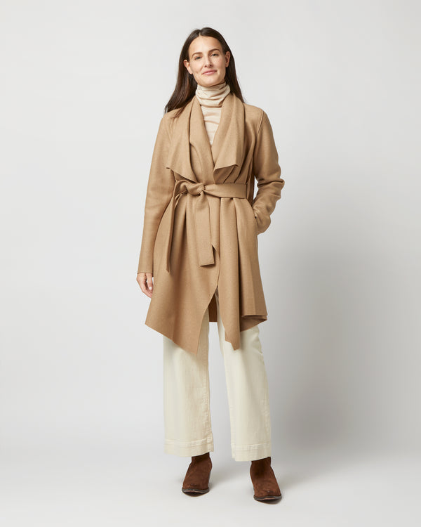 sid mashburn Blanket Coat in Tan